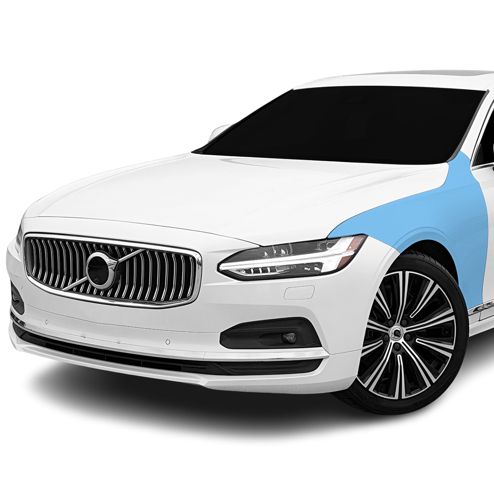 Fits Volvo S90 (Inscription & Plus & Ultimate) 2021+ Precut Premium Paint Protection Film Clear Bra PPF Decal Film Kit Cover