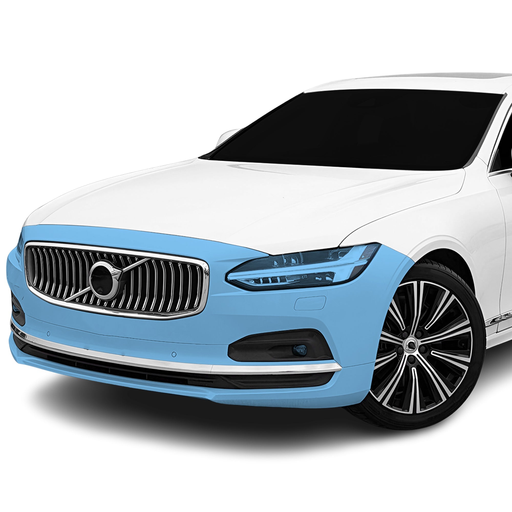 Fits Volvo S90 (Inscription & Plus & Ultimate) 2021+ Precut Premium Paint Protection Film Clear Bra PPF Decal Film Kit Cover