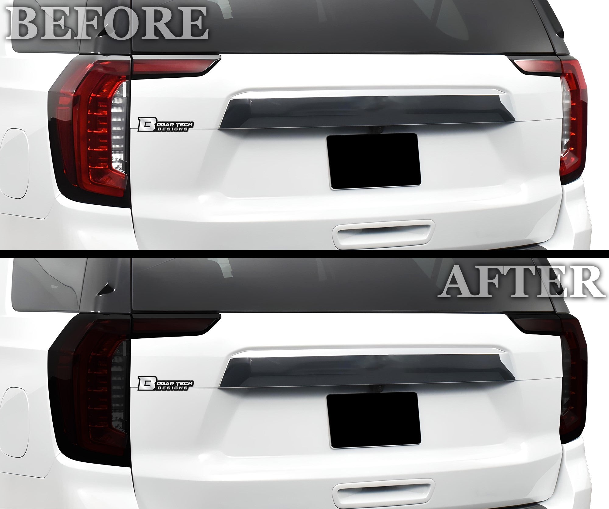 Full Headlight Taillight Precut Smoked PPF Tint Kit Overlay Film Fits GMC Yukon 2021-2024