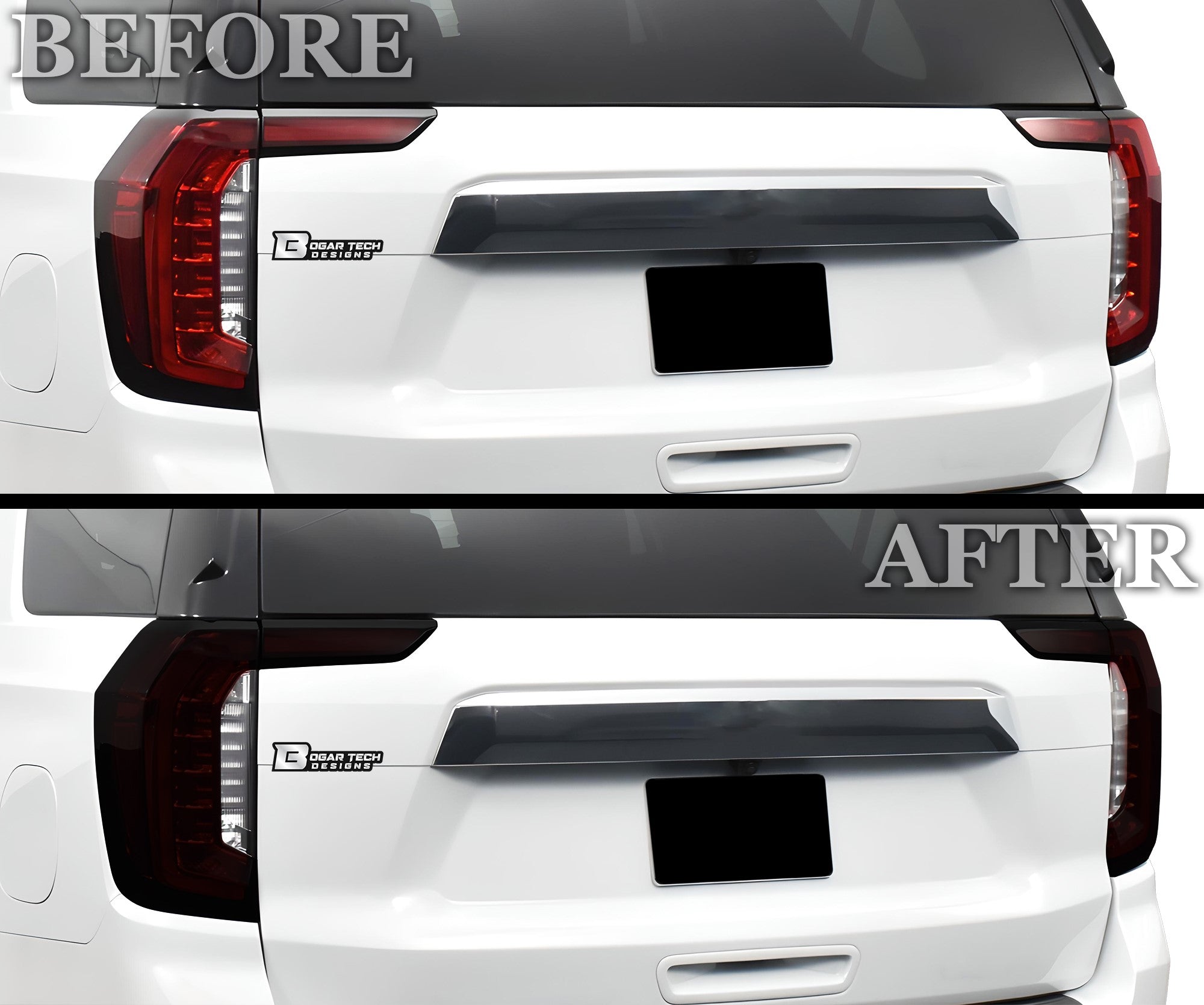 Full Headlight Taillight Precut Smoked PPF Tint Kit Overlay Film Fits GMC Yukon 2021-2024