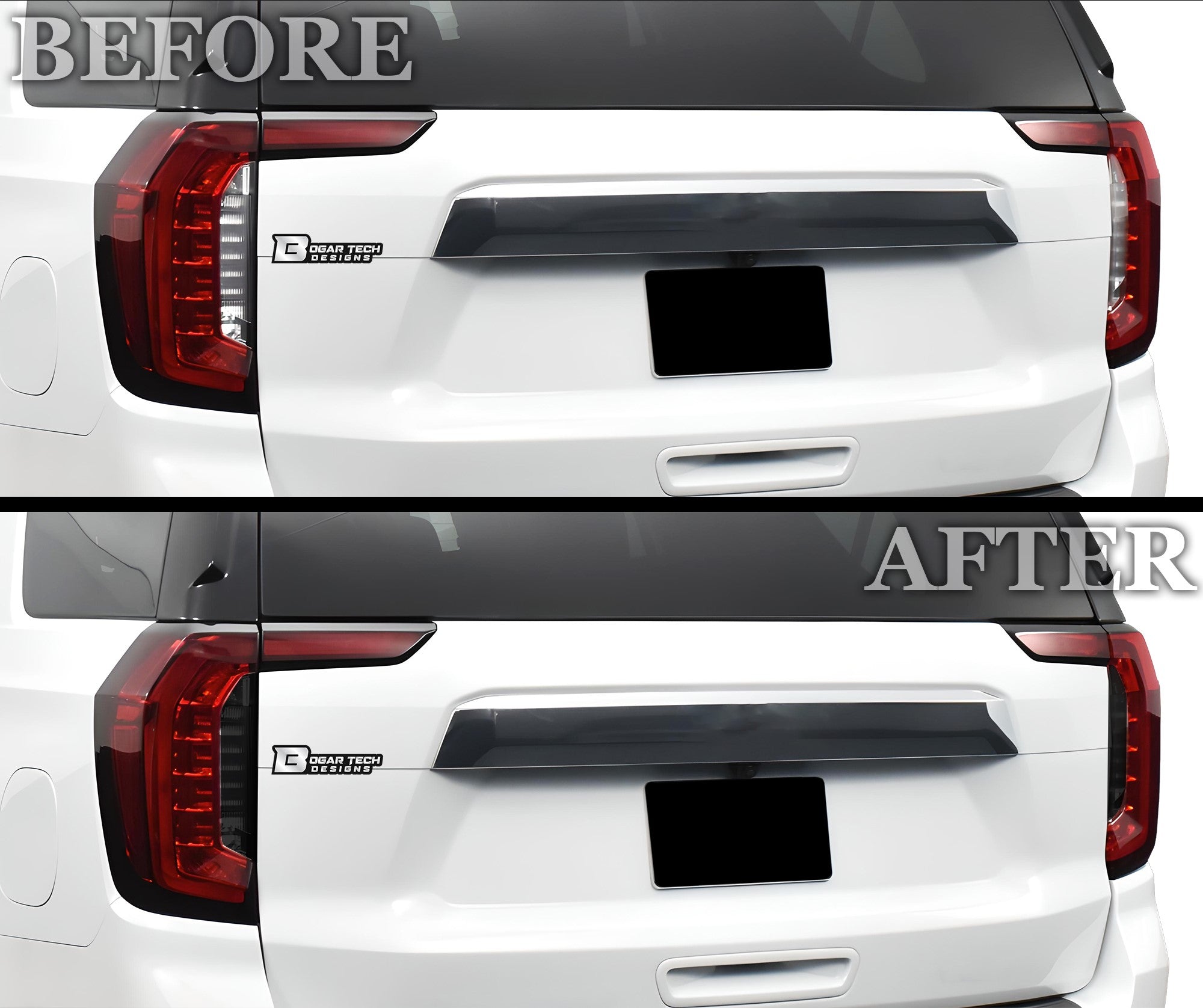 Full Headlight Taillight Precut Smoked PPF Tint Kit Overlay Film Fits GMC Yukon 2021-2024