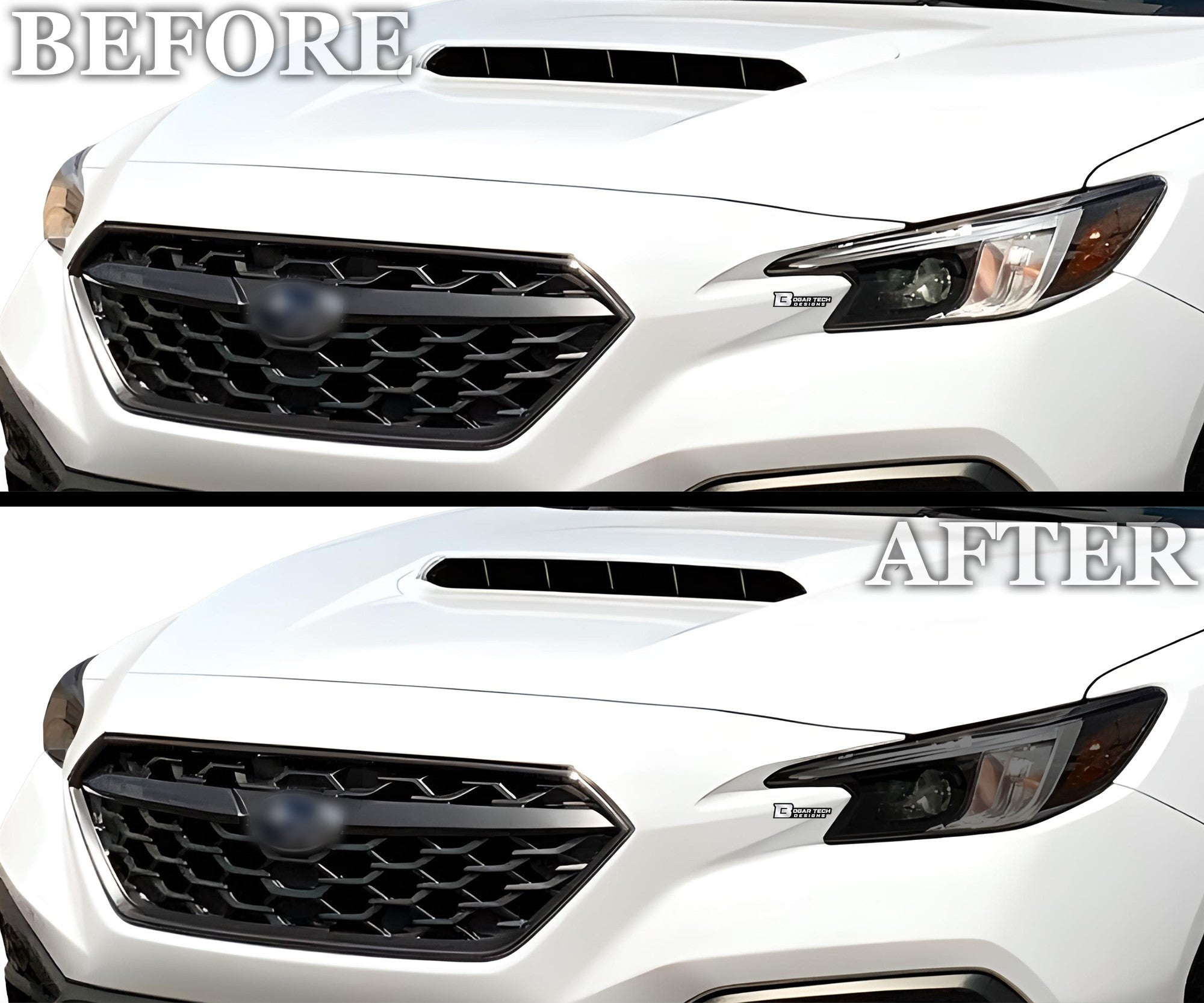 Full Headlight Taillight Precut Smoked PPF Tint Kit Overlay Film Fits Subaru WRX 2022-2025