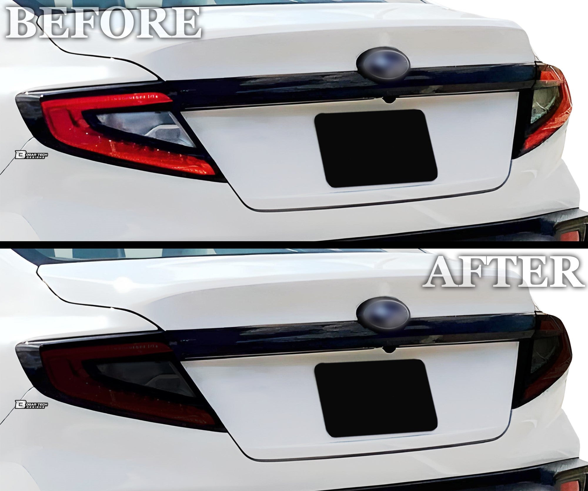 Full Headlight Taillight Precut Smoked PPF Tint Kit Overlay Film Fits Subaru WRX 2022-2025
