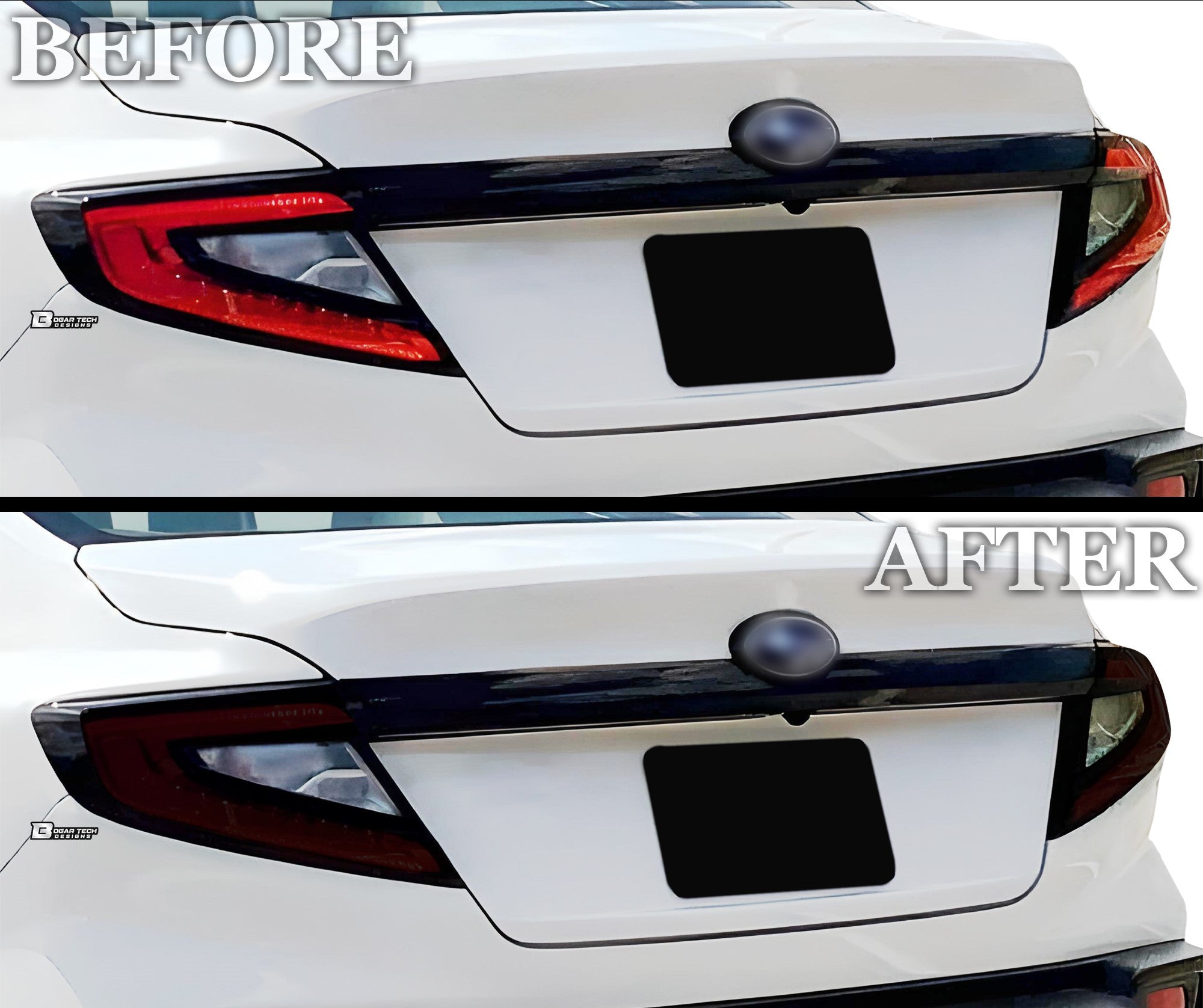 Full Headlight Taillight Precut Smoked PPF Tint Kit Overlay Film Fits Subaru WRX 2022-2025