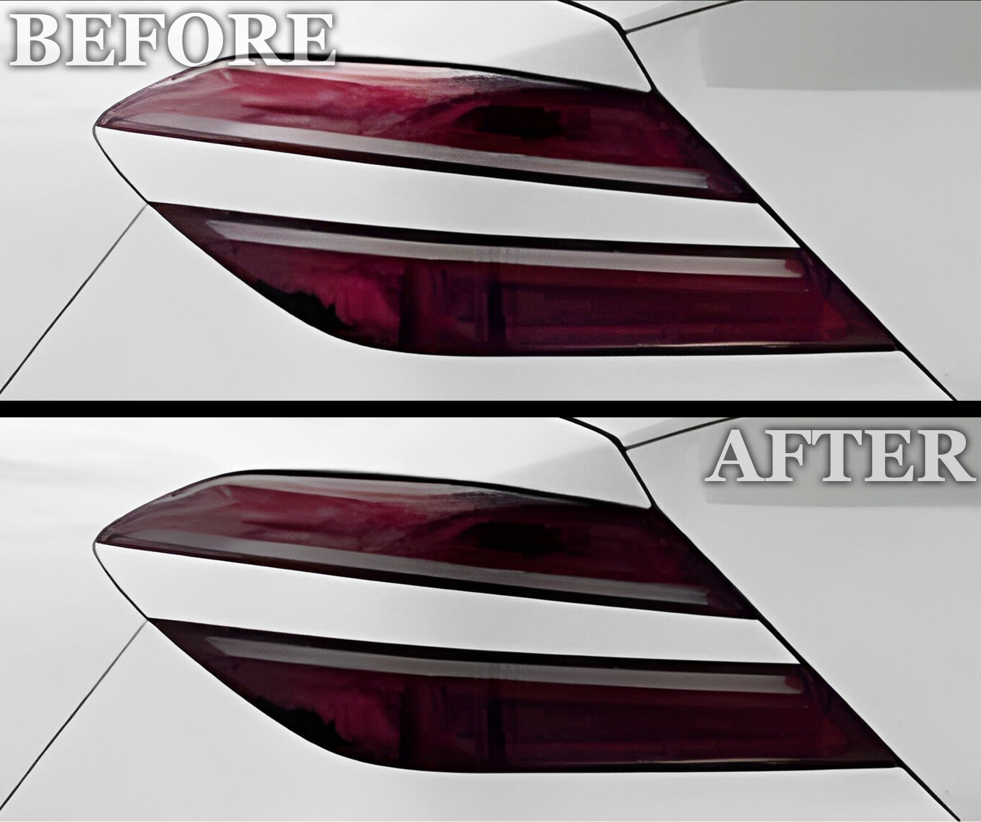 Fits Genesis G70 2022-2025 Full Headlight Taillight Precut Smoked PPF Tint Kit Film Overlay