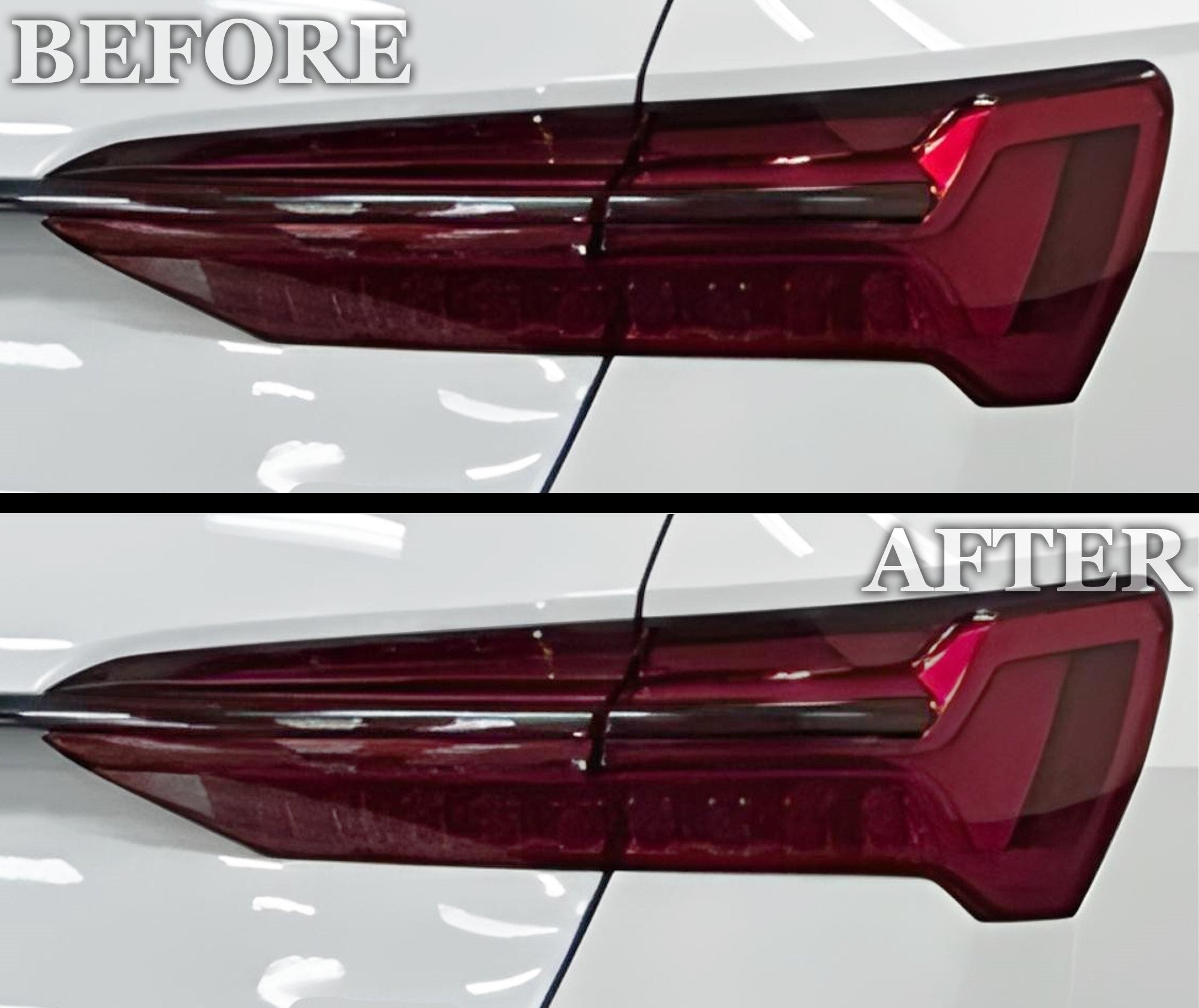 Full Headlight Taillight Precut Smoked PPF Tint Kit Film Overlay Fits Audi A6 S6 2019-2025