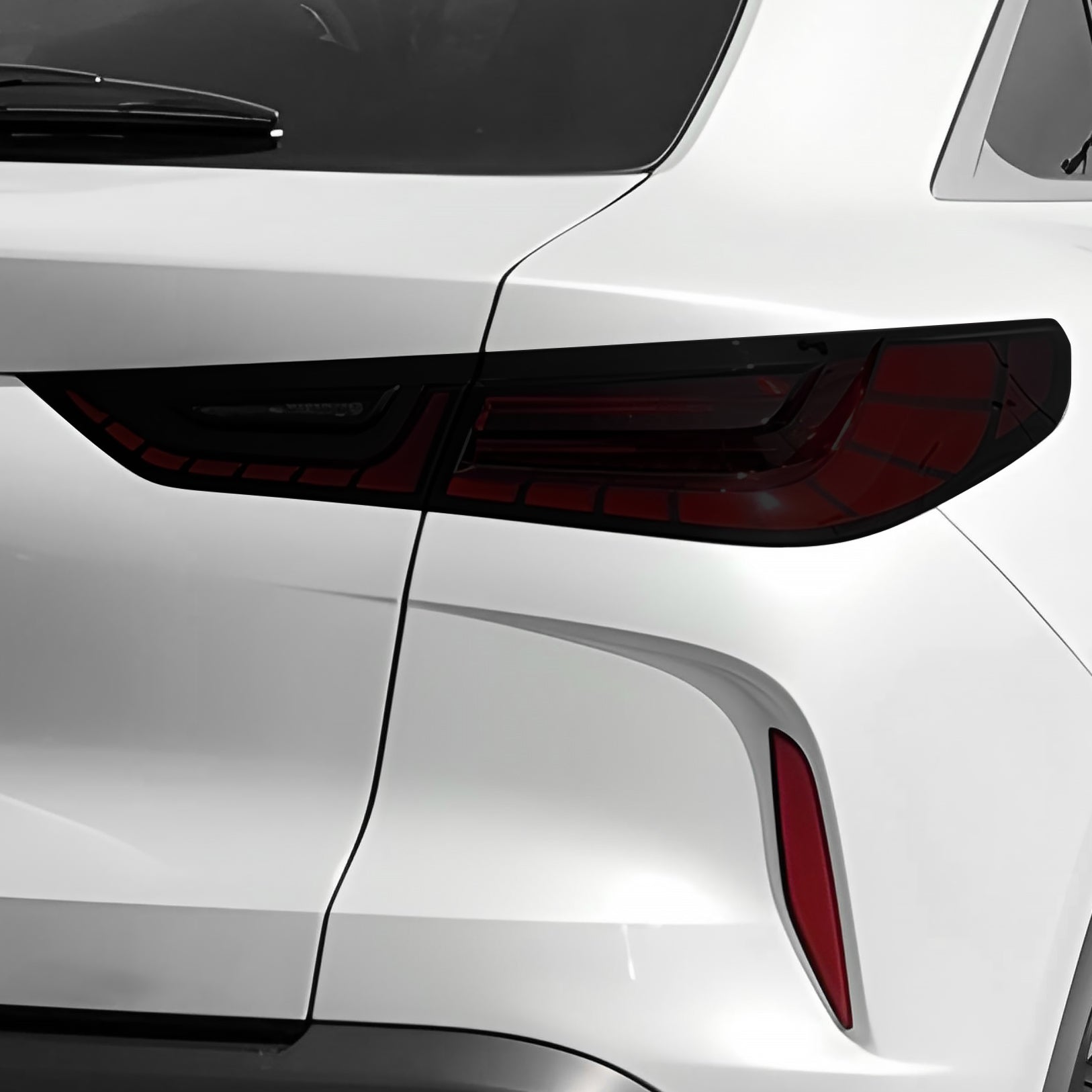 Full Headlight Taillight Precut Smoked PPF Tint Kit Film Overlay Fits Infiniti QX55 2022-2024