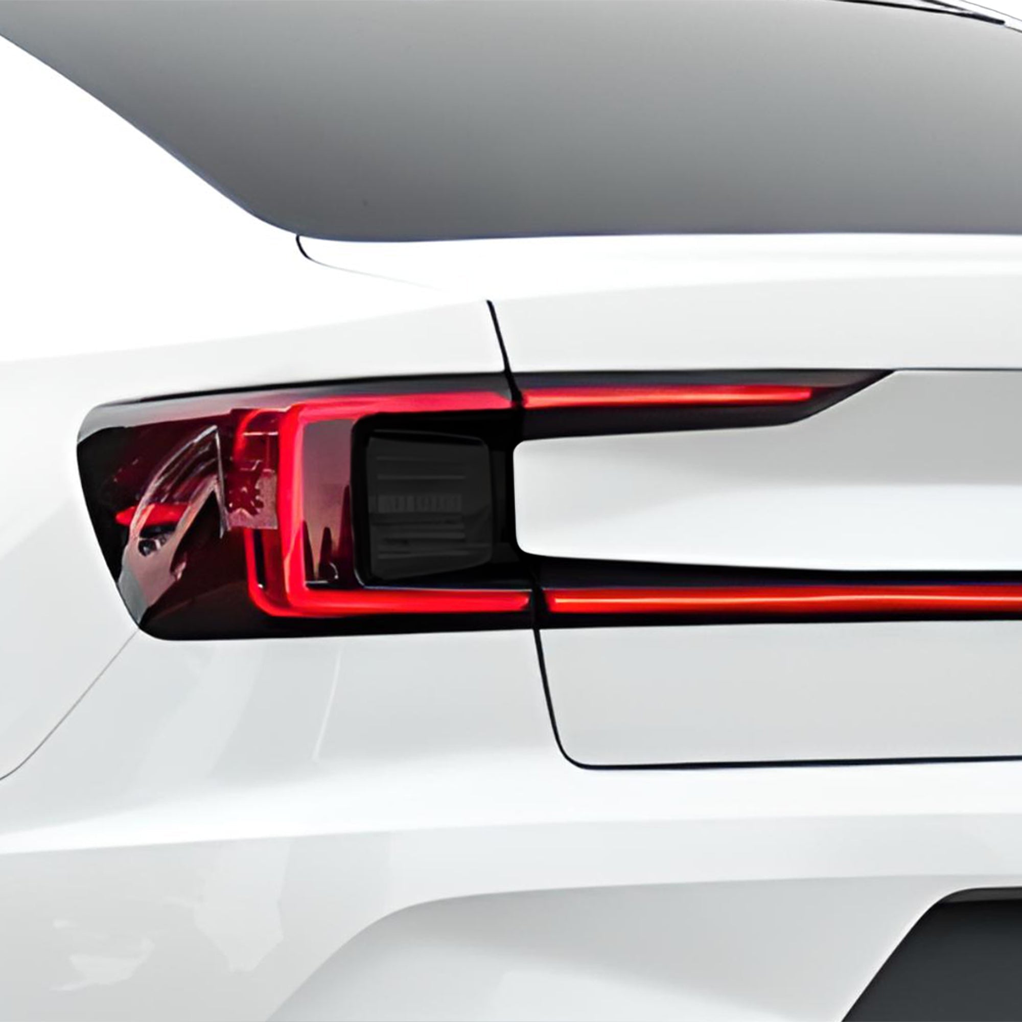 Full Headlight Taillight Precut Smoked PPF Tint Kit Overlay Film Fits Polestar 2 2020-2025