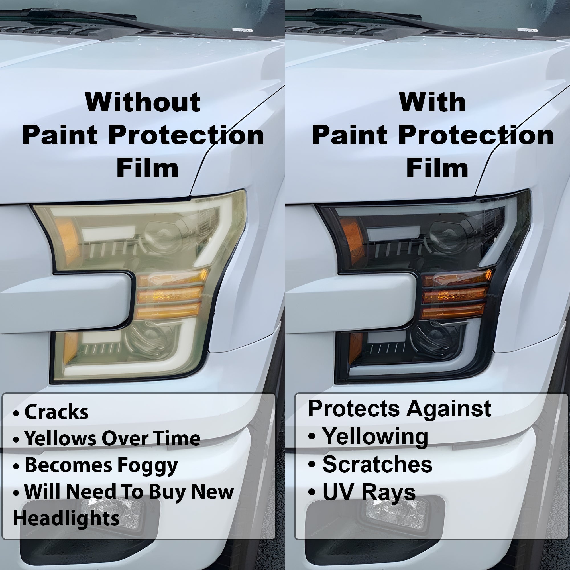 Headlight Taillight Precut Smoked PPF Tint Kit Film Overlay Fits Jeep Grand Cherokee L 2021-2025