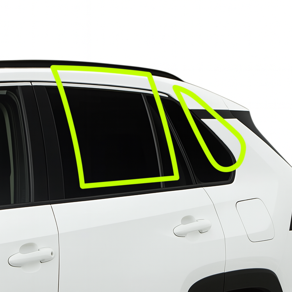 Fits Toyota RAV4 2019–2024 Premium Nano Ceramic Precut Window Tint Film Kit Front Rear Windows Windshield