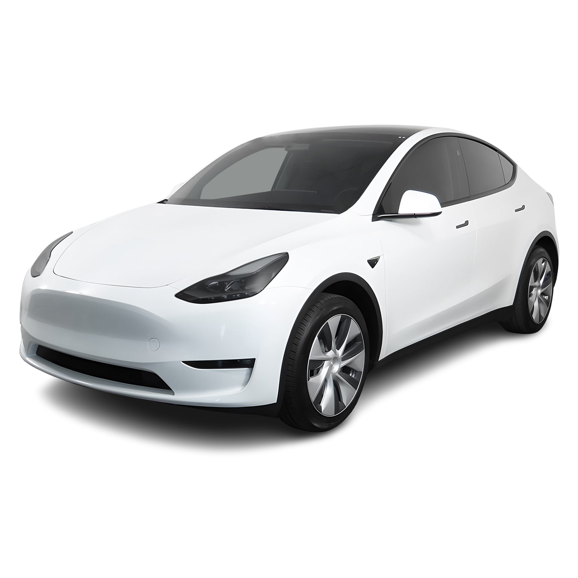 Head Tail Light Markers Reflectors Precut Smoke Tint Overlay Fits Tesla Model Y 2020-2024
