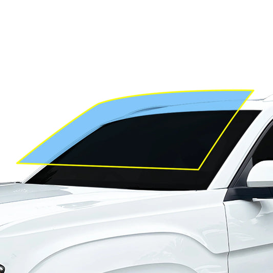 Universal PreCut Windshield Protection Film Kit – Clear Shield Against Rock Chips & Cracks